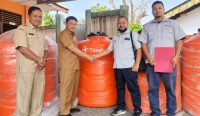 Atasi Kelangkaan Air Bersih, PT Timah dan BPBD Bangka Barat Siapkan 15 Tangki Air untuk Masyarakat