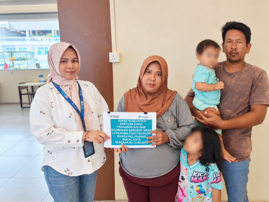 Dua Tahun Berjuang Melawan Sakit, Senyum Warga Karimun Kembali Berkat Uluran Tangan PT Timah