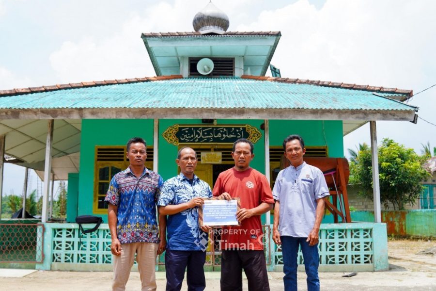 Komitmen Kepedulian Sosial, PT Timah Dukung Peningkatan Fasilitas 27 Rumah Ibadah