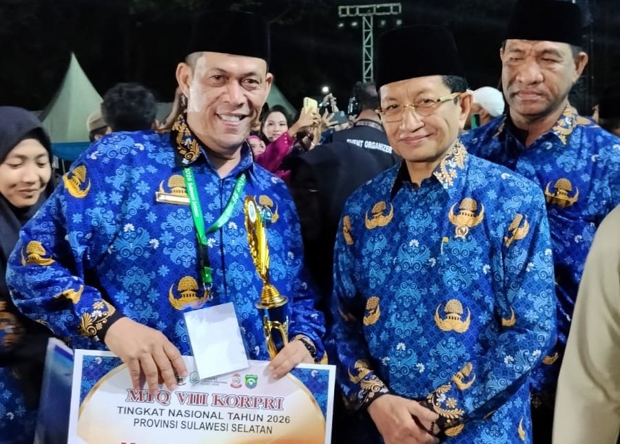 Bawa Nama Babel di Pentas Nasional, M. Yasir Mustafa Raih Juara III Cabang Adzan MTQ KORPRI 2026
