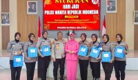 Apresiasi HUT ke-78 Polwan, Kapolres Bangka Selatan Beri Kejutan Spesial