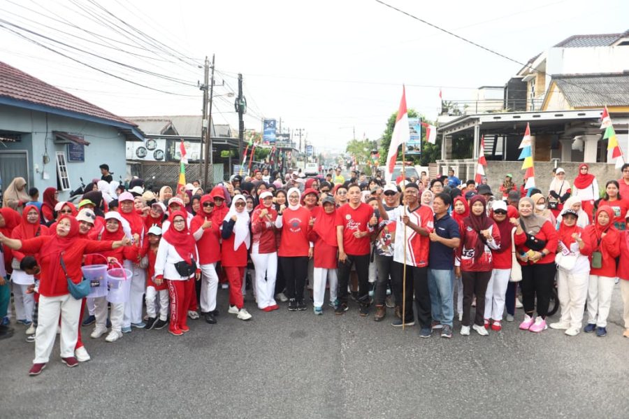 Semarak Kemerdekaan di Batin Tikal, Dessy Ayutrisna Ajak Warga Jaga Kebersihan dan Hidup Positif