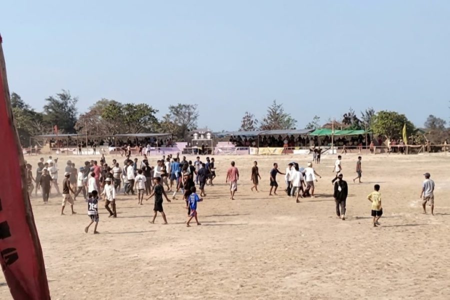 Liga Tarkam di Tanjung Labu Ricuh: Suporter Masuk ke Lapangan dan Keroyok Pemain