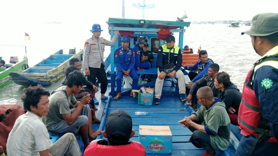Polres Basel dan PT Timah Hentikan Aktivitas TI Selam di Perairan Sukadamai