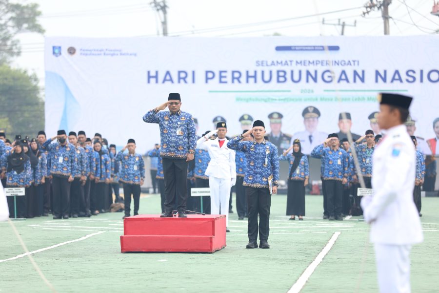 Gelar Upacara Hari Perhubungan, Pemprov Babel Deklarasikan Gerakan Babel Berintegritas