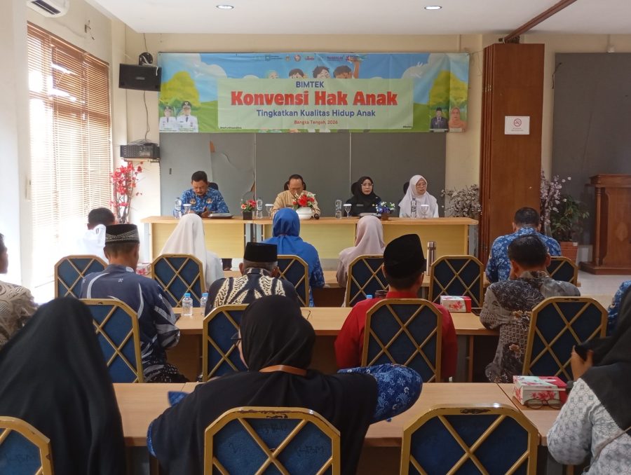 Bimtek Konvensi Hak Anak, Pemkab Bangka Tengah Perkuat Layanan dan Perlindungan Anak