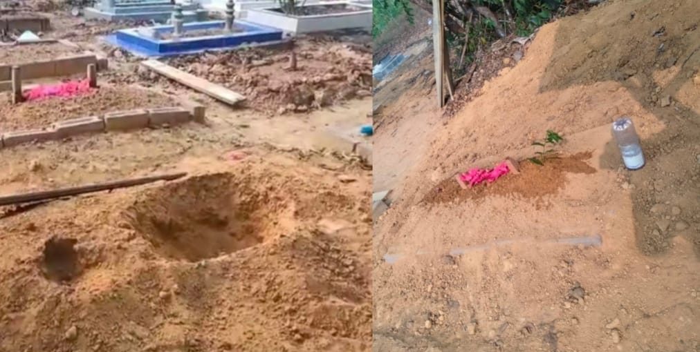 Warga Balunijuk Temukan Makam Dibongkar: Barang Bukti Cangkul Jadi Petunjuk Pelaku