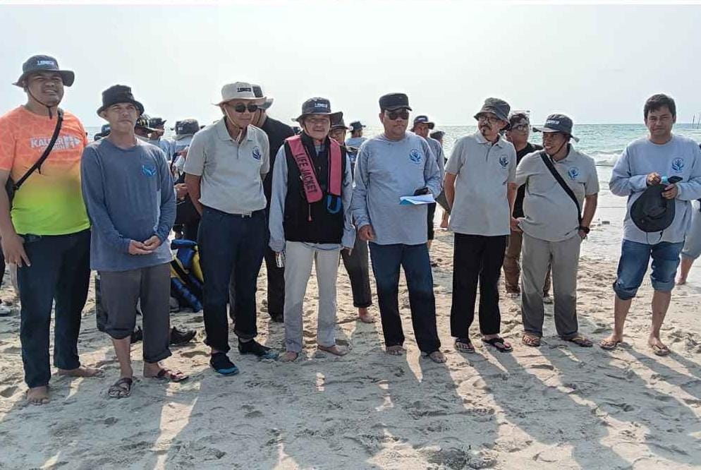 Pemkab Bangka Tengah dan KLH Rehabilitasi Terumbu Karang di Perlang