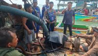 Polairud Tertibkan 140 Unit Tambang Ilegal di Tembelok Keranggan, Segera Kosongkan Area