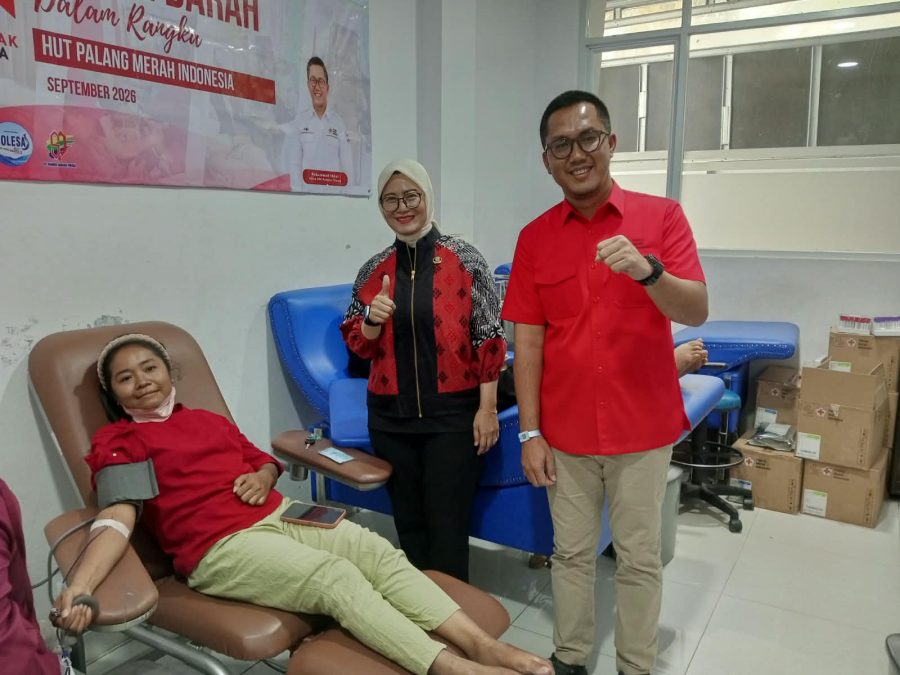 Wawako Pangkalpinang Ajak Masyarakat Peduli dan Bergerak Bersama Lewat Donor Darah