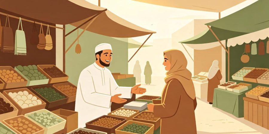 Mengais Berkah di Pasar Dunia: Menemukan Hati dalam Fikih Muamalah