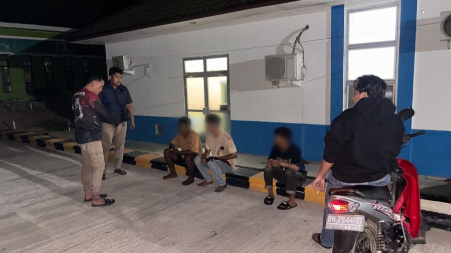 Tim Macan Putih Tangkap 3 Pemuda Pelaku Pengeroyokan di Tugu Durian Mentok