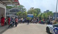 Satlantas Polres Belitung menggelar operasi penindakan pelanggaran lalu lintas dengan sasaran khusus penggunaan Tanda Nomor