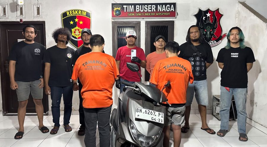Gadai HP Sewaan, 2 Pemuda di Pangkalpinang Ditangkap: Uangnya Ternyata untuk Beli Sabu