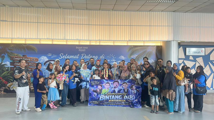Wabup Debby Sambut Kepulangan Bintang Dangdut Academy 8: Jadi Kebanggaan Bangka Selatan