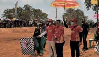 Dukung Potensi Otomotif Daerah, Riza Herdavid Dukung Penuh Ajang Bhayangkara Super Grasstrack