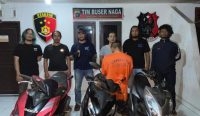 Ulah Residivis di Pangkalpinang: Gasak 3 Motor, Berakhir di Tangan Buser Naga 