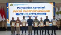 Tanggap Bencana Gempa NTT, PT Timah Diganjar Penghargaan Kementerian ESDM