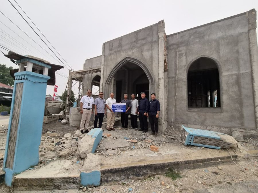 Sambut Ramadan Lebih Nyaman, PT Timah Percepat Pembangunan Masjid Al Ikhlas Belitung