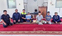 Atap Lapuk Dimakan Rayap, PT Timah Hadir Ulurkan Bantuan Renovasi Masjid Al Fatah Belitung Timur