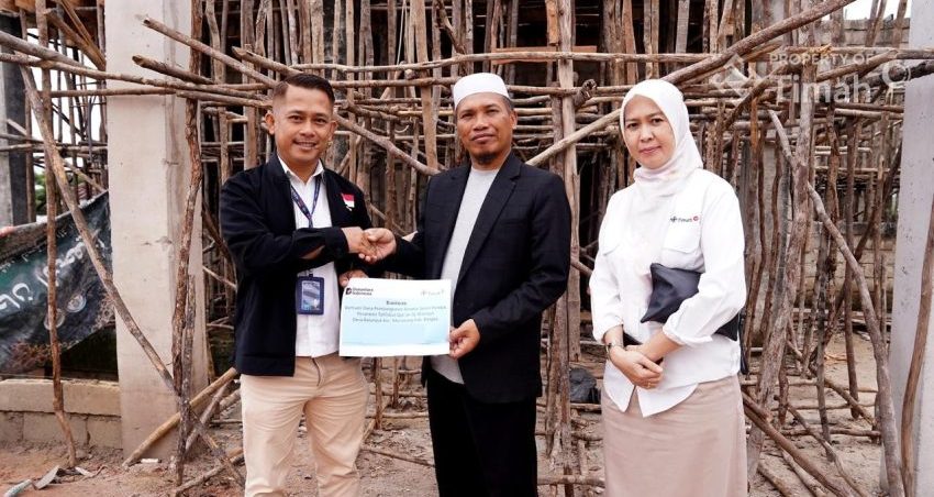 Lewat Program TJSL, PT Timah Bantu Pembangunan Asrama hingga Masjid Pesantren di Bangka Belitung