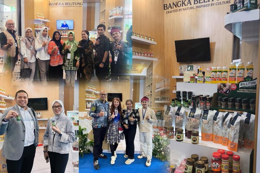 Lada Muntok Tembus Pasar Eropa: Produk Ekraf Babel Makin Mentereng di Pameran Internasional