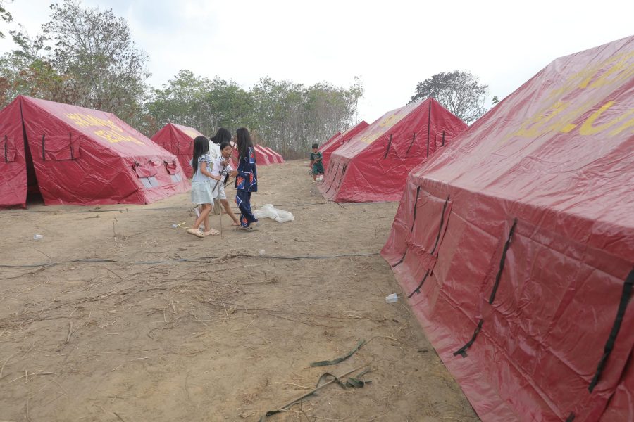 Tunggu Aliran Listrik PLN, Pemkab Bangka Selatan Relokasi Pengungsi Serdang ke 70 Tenda Huntara