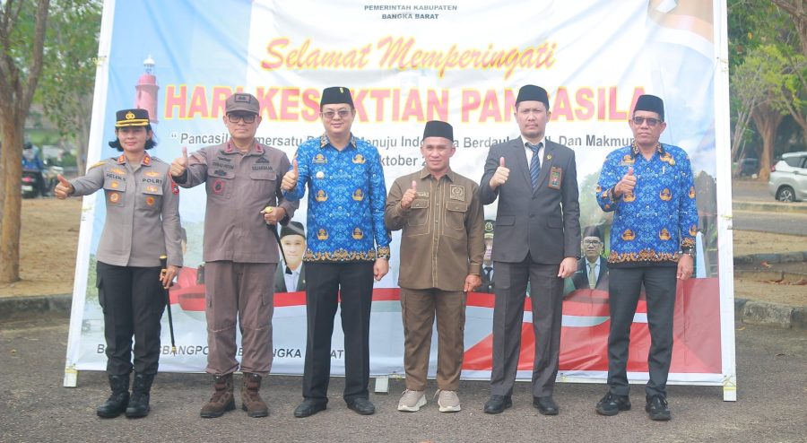 Bupati Markus Minta Warga Bangka Barat Tak Sekadar Seremonial Peringati Hari Kesaktian Pancasila