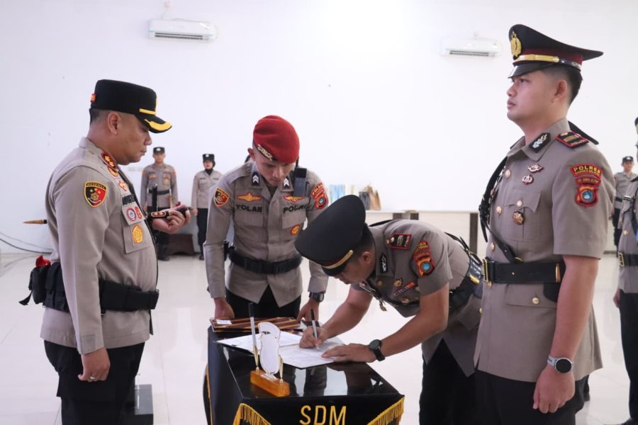 Rotasi Pejabat Polres Basel: Iptu Ahmad Rizky Siregar Jabat Kapolsek Toboali