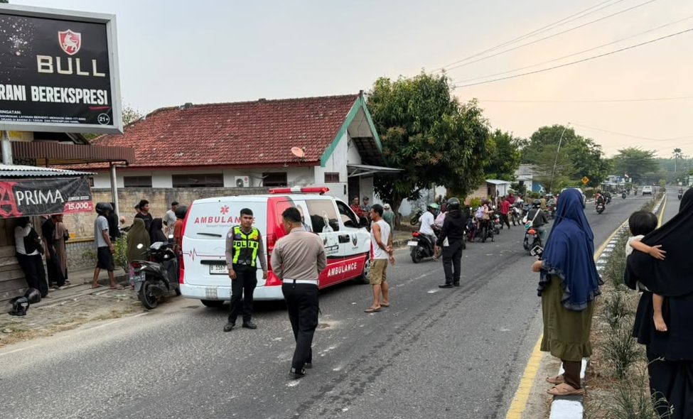 Kecelakaan Maut Avanza vs X-Ride di Mentok, Penumpang Motor Tewas