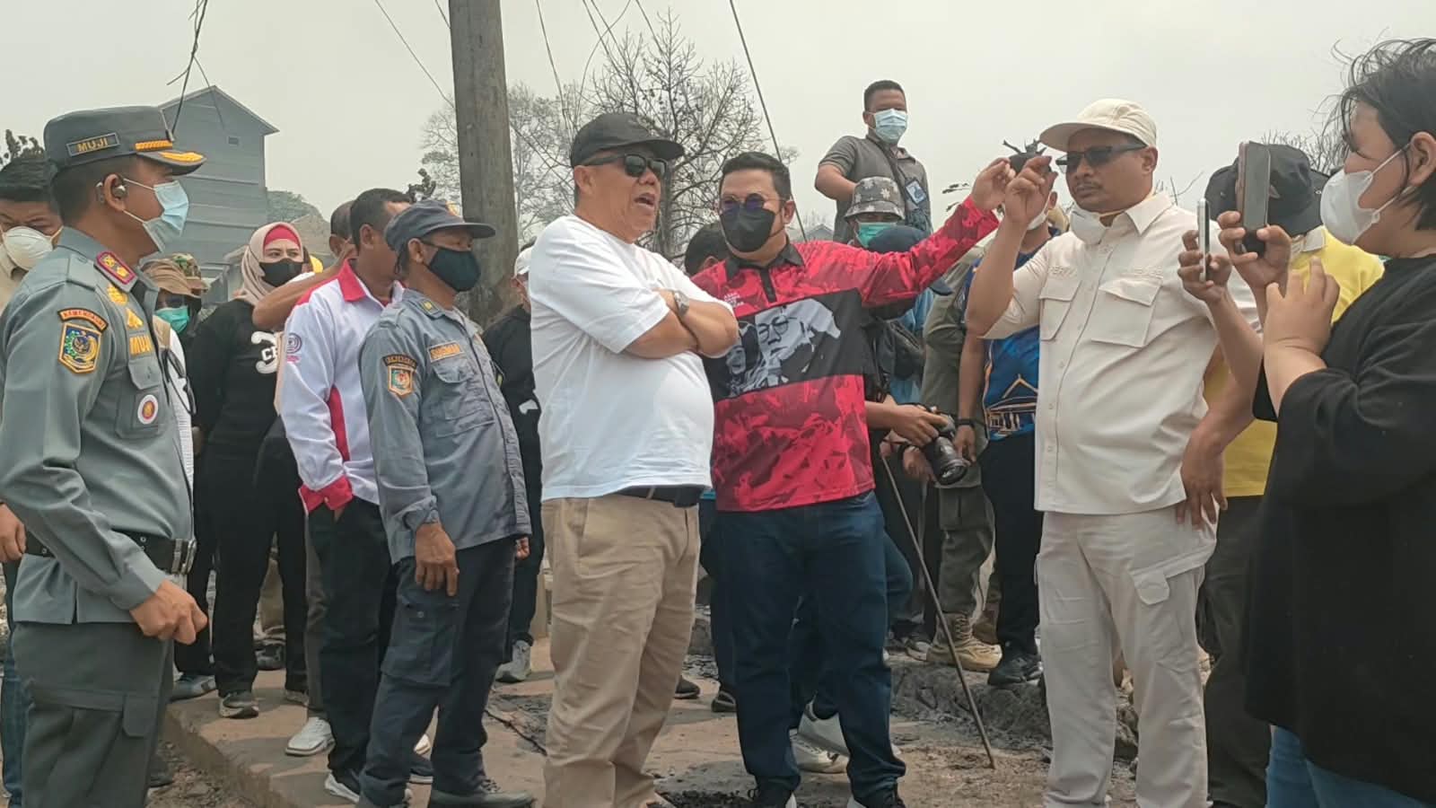 Hari Ketiga Pasca Kebakaran Dusun Serdang: Pemkab Basel Pastikan Air Bersih dan Kesehatan Warga Terpenuhi