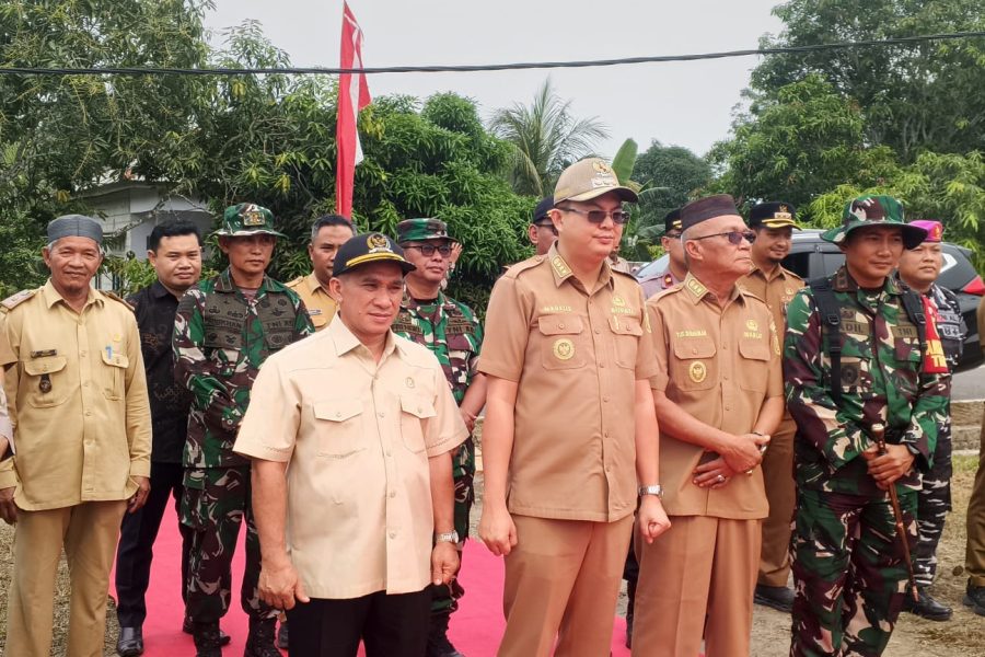 Genjot Pembangunan Desa, Bupati Bangka Barat Buka TMMD ke-130 di Kecamatan Jebus