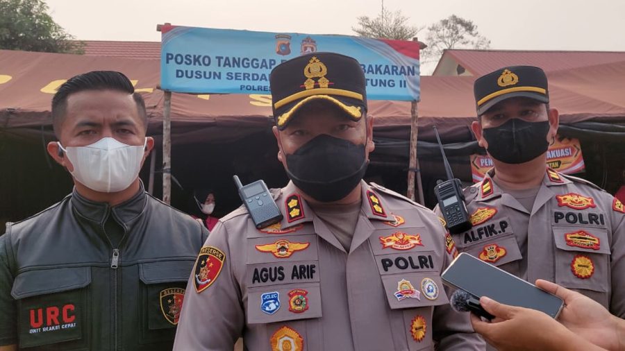Ratusan Rumah Hangus di Dusun Serdang, Polisi Selidiki Dugaan Pembakaran Lahan