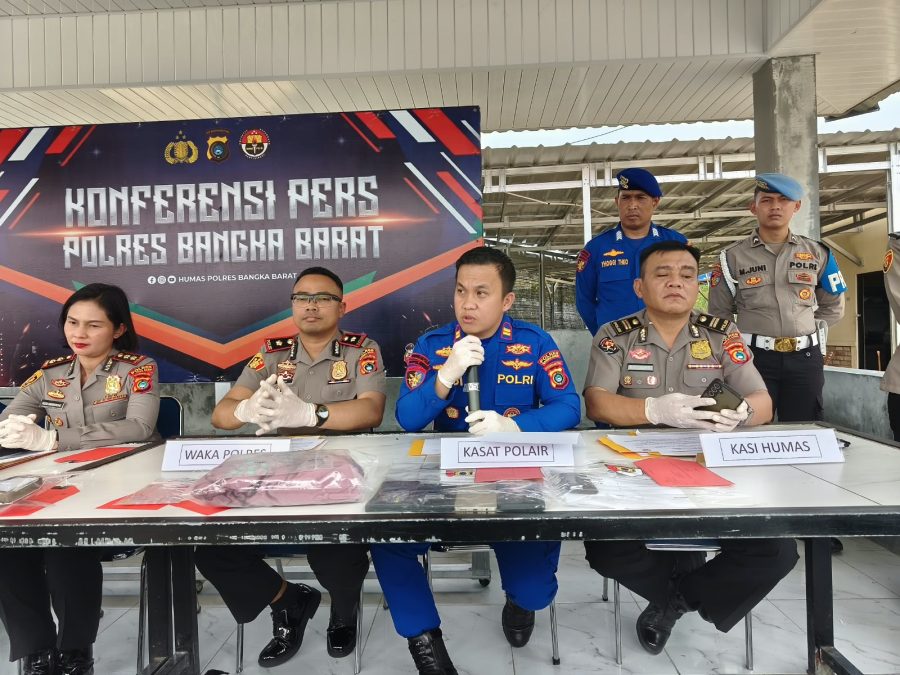 Tak hanya Timah, Polisi Juga Amankan Logam Berharga Jenis Tungsten di Pelabuhan Tanjug Kalian