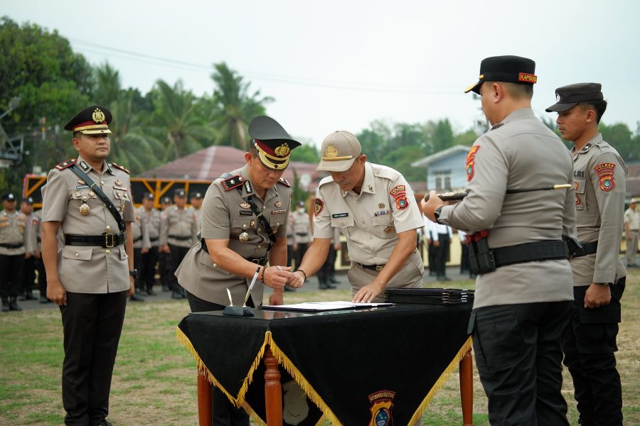 Kompol Yandrie Resmi Jabat Wakapolres Belitung