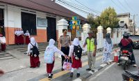 Wujudkan Kamseltibcarlantas, Wakapolres Belitung Turun Langsung Laksanakan Strong Point