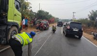 Brak! Truk Fuso vs Hondra Brio di Jelutung Bangka Tengah, 4 Orang Meninggal 