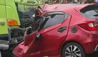 Empat orang yang menjadi korban kecelakaan maut di Jalan Desa Jelutung 1, Kecamatan Namang, Kabupaten Bangka Tengah