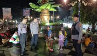 Patroli KRYD di Simpang Lima Toboali, Polres Basel Ajak Masyarakat Aktif Jaga Kamtibmas