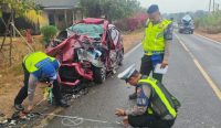 Polisi Selidiki Mobil Brio Dosen Unmuh Melebar ke Jalur Kanan