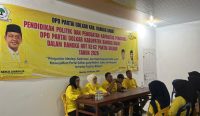 Gelar Dikpol di HUT ke-62, Golkar Bangka Barat Fokus Cetak Kader Modern dan Responsif