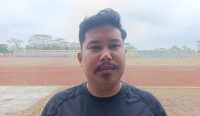 Tinjau Laga Uji Coba di Junjung Besaoh, Ketua SIWO PWI Basel Matangkan Dukungan untuk Tim Porprov