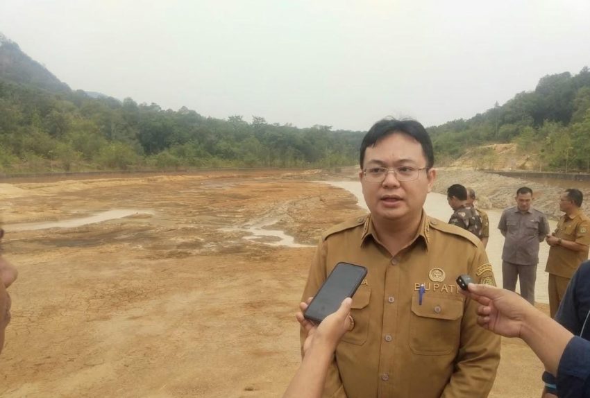 Curah Hujan Minim Bikin Kolong Kering, Pelayanan Perumdam Bangka Barat Mulai Terancam