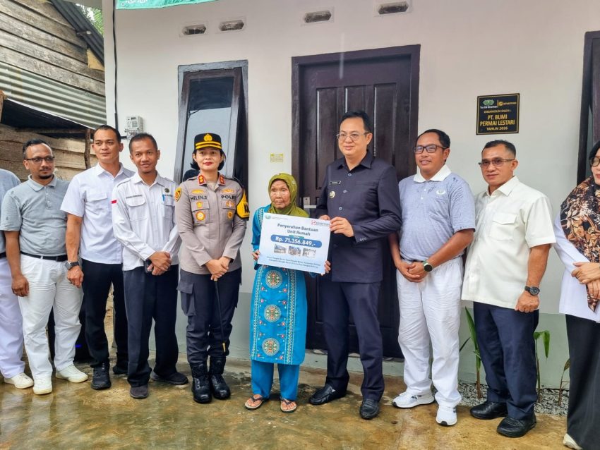 Kucurkan Rp71 Juta, PT BPL Sulap Rumah Papan Nenek Jannah Jadi Bangunan Permanen