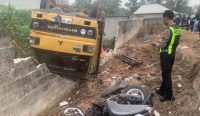 Pelajar SMP di Tanjungpandang Kritis usai Bertabrakan dengan Truk