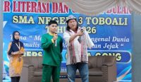 Titik Gempa Literasi Bangka Selatan Dimulai dari SMAN 3 Toboali